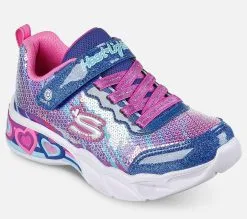 Skechers Sweetheart Lights - Lets Shine - Valaisevat Lasten Kengät -Naisten kengät 1076690 302313LNVMT 5