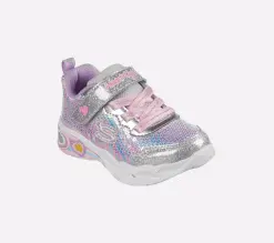 Skechers Sweetheart Lghts - Lets Shine - Lasten kengät - Valoisa ja tyylikäs -Naisten kengät 120998 302313NSMLT 5
