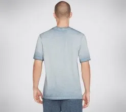 Skechers Breakers Crew T-paita - Miesten rento ja tyylikäs T-paita -Naisten kengät 121640 M02TS76BLGY 3