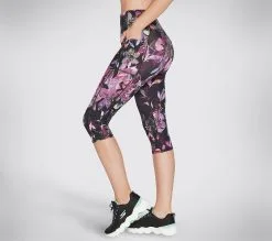 Skechers GO Flex Ultraviolet Capri Leggings - Naisten urheiluhousut -Naisten kengät 125373 WCP37BKPR 3