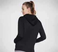 Skechers Signature Hoodie - Trendikäs ja Mukava Huppari Naisten Vaatteet 5 Skechers Signature Hoodie - Trendikäs ja Mukava Huppari Naisten Vaatteet -Naisten kengät 130990 WHD116BLK 2