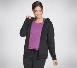 Skechers Diamond Crown FZ Huppari - Trendikäs naisten huppari - Mukava ja tyylikäs