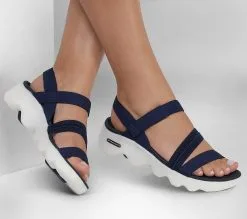 Skechers GO WALK Massage Fit - Incite - Naisten sandaalit - Mukavuus ja tyylikkyys yhdistettynä -Naisten kengät 146493 140651NVY 6