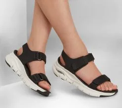 Skechers Arch Fit - Touristy Naisten Sandaalit | Mukavuus ja Tuki | Kestävä Design -Naisten kengät 153048 119247BLK 6