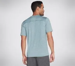 Skechers On The Road T-paita - Miesten rento ja tyylikäs T-paita -Naisten kengät 153298 M2TS209TLBL 3