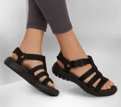 Skechers On-The-Go Flex Sandal - Escape - Naisten sandaalit - Mukavuus ja tyylikkyys -Naisten kengät 158418 140315BBK 6