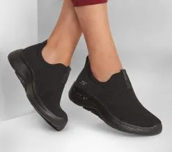 Skechers GO WALK Arch Fit - Iconic - Mukavat ja tukevat lenkkarit naisille 13 Skechers GO WALK Arch Fit - Iconic - Mukavat ja tukevat lenkkarit naisille -Naisten kengät 162496 124409BBK 6