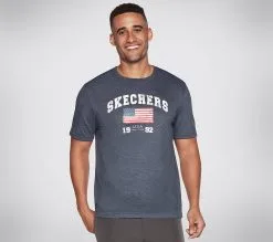Skechers Flag Heritage T-paita - Miehet, Vaatteet