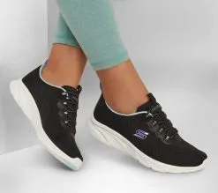 Skechers Relaxed Fit: D'Lux Comfort - Easy Street - Naiset - Mukavat ja tyylikkäät kengät -Naisten kengät 174883 104340BKW 6