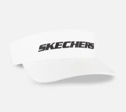 Skechers Logo-aurinkovisiiri - Tyylikäs aurinkovisiiri naisille -Naisten kengät 184629 SKCH3217WHT 2