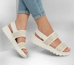 Skechers Foamies: Footsteps - How Extra - Naisten sandaalit - Mukavat ja tyylikkäät sandaalit 13 Skechers Foamies: Footsteps - How Extra - Naisten sandaalit - Mukavat ja tyylikkäät sandaalit -Naisten kengät 193057 111099WHT 6