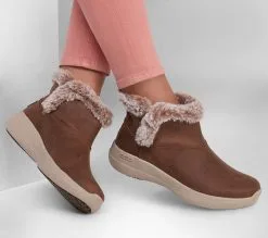 Skechers GO WALK Stability Boot - Nauhattomat kengät naisille - Mukavuus ja tuki -Naisten kengät 197001 144660BRN 6