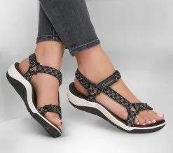 Skechers Reggae Cup - Naisten sandaalit - Mukavuus ja tyylikkyys -Naisten kengät 203650 163123BLK 6