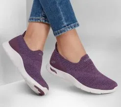 Skechers Arch Fit Refine - Don't Go - Naisten Kengät - Mukavuus ja Tyyli -Naisten kengät 227190 104164PLUM 6