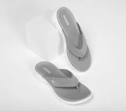 Skechers On-The-Go 600 - Sunny - Naisten sandaalit - Mukavat ja tyylikkäät kesäkengät -Naisten kengät 229422 140037GRY 6