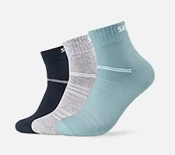 Skechers Basic - 3-pack Sukat Naisille | Mukavat ja Kestävät Sukat