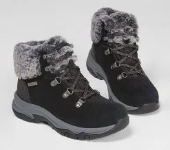 Skechers Relaxed Fit Trego Falls Finest - Vedeneristävät Naisten Nilkkurit -Naisten kengät 247434 167178BLK 6