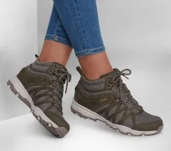 Skechers Seager Hiker Side To Side - Vesitiivis Nilkkurit Naisille -Naisten kengät 260842 158591OLV 6