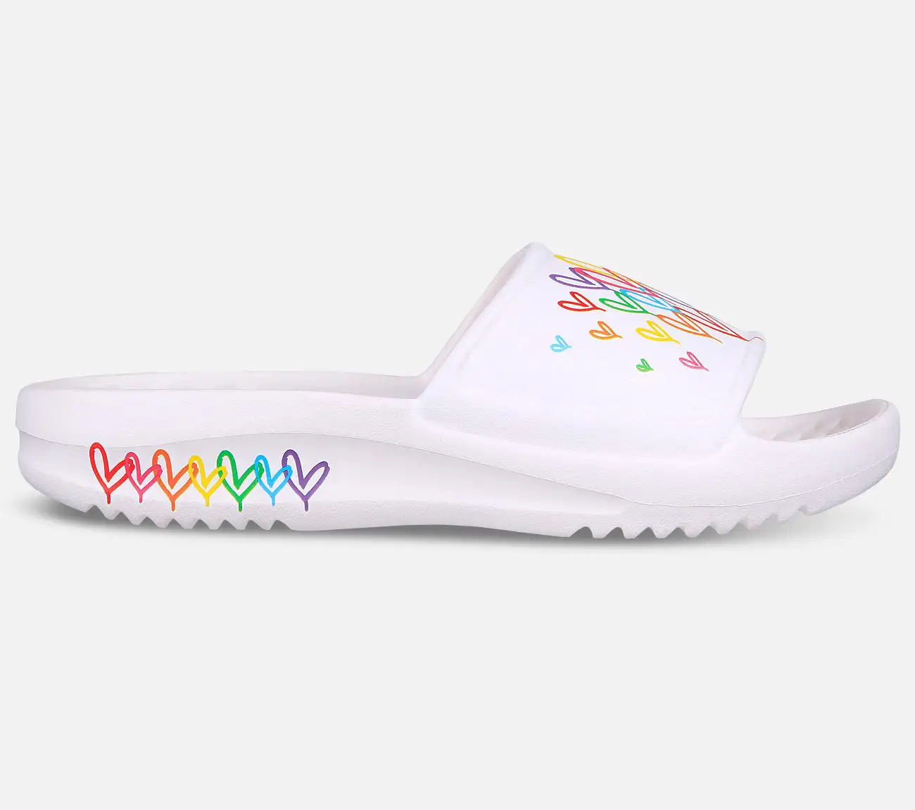 Skechers JGoldcrown: Foamies In Love With Love - Nauhattomat kengät naisille 3 Skechers JGoldcrown: Foamies In Love With Love - Nauhattomat kengät naisille