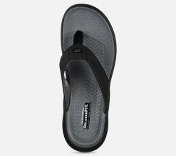 Skechers Relaxed Fit: Sargo - Sunview - Miesten sandaalit - Mukavat ja tyylikkäät sandaalit -Naisten kengät 291089 210069BLK 3
