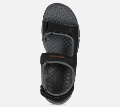 Skechers Relaxed Fit: Tresmen - Garo - Miesten sandaalit - Mukavat ja tyylikkäät sandaalit -Naisten kengät 306957 204105BLK 3