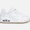Skechers Uno - Stand On Air - Trendikäs ja mukava lenkkikenkä naisille -Naisten kengät 312086 73690WHT 1