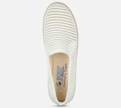 Skechers BOBS Flexpadrille 3.0 - Pastel Sky - Naiset - Mukavat ja kevyet espadrillot -Naisten kengät 319691 113245WHT 3