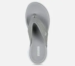 Skechers On-The-Go 600 - Sunny - Naisten sandaalit - Mukavat ja tyylikkäät kesäkengät -Naisten kengät 320904 140037GRY 3