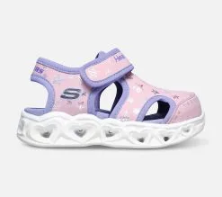 Skechers Heart Lights Sandals - Star Sweet, Valaisevat lasten sisäkengät
