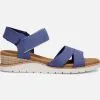 Skechers BOBS Beach Kiss - Naisten sandaalit - Mukavat ja tyylikkäät kesäkengät -Naisten kengät 336604 114001BLU 1
