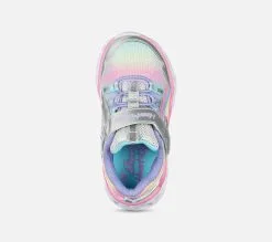 Skechers Hearts Lights - Rainbow Lux Lasten kengät | Värikkäät ja mukavat kengät lapsille -Naisten kengät 357854 302308NSMLT 3