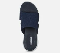 Skechers On-The-Go 600 Adore - Naisten sandaalit - Mukavuus ja tyylikkyys -Naisten kengät 366264 140169NVY 3