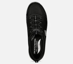 Skechers Arch Fit Refine - Her Ace - Naisten kengät - Mukavuus ja tyylikkyys -Naisten kengät 371847 104391BKW 3