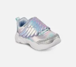 Skechers Girls Unicorn Storm - Wing Dazzle - Loistavat Unikeko Kengät Tyttöjen Juhlaan -Naisten kengät 373897 302209NSMLT 5