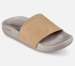 Skechers Hyper Slide - Prestige - Nauhattomat kengät naisille - Mukavuus ja tyylikkyys -Naisten kengät 385400 140453TAN 5