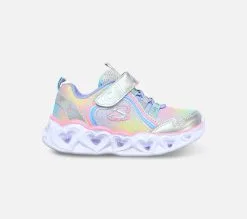 Skechers Hearts Lights - Rainbow Lux Lasten kengät | Värikkäät ja mukavat kengät lapsille