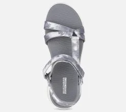 Skechers On-The-Go Flex Sandal - Spring Fling - Naisten sandaalit - Mukavat ja tyylikkäät sandaalit -Naisten kengät 389013 140319GRY 3