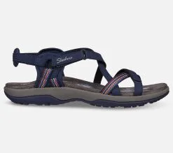 Skechers Reggae Slim - Sun Array - Naisten sandaalit - Trendikkäät ja mukavat