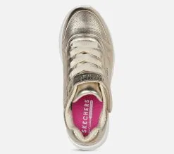 Skechers UNO Lite Chrome Steps - Kevyet ja mukavat lasten kengät -Naisten kengät 406509 310453LGLD 3