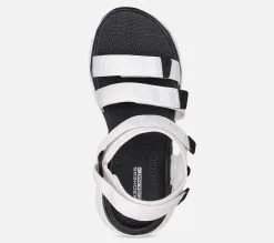 Skechers Max Cushioning Sandal - Lured - Naisten sandaalit - Mukavuus ja tyylikkyys -Naisten kengät 410106 140218WHT 3