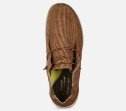 Skechers Relaxed Fit: Melson - Miehillä suosittu mukava ja tyylikäs jalkine -Naisten kengät 417076 210302BRN 3