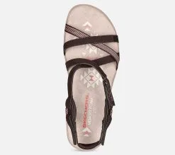 Skechers Reggae Slim - Sun Array - Naisten sandaalit - Mukavat ja tyylikkäät kesäkengät -Naisten kengät 417086 163115CHOC 3