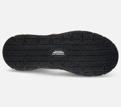 Skechers Relaxed Fit: Work - Flex Advantage SR - Bronwood - Nauhattomat kengät miehille -Naisten kengät 418434 77071ECBLK 4