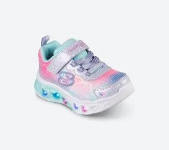 Skechers Flutter Heart Lights - Simply Love - Valaisevat Lasten Kengät -Naisten kengät 420009 302315NLVMT 6