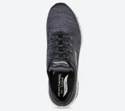 Skechers Arch Fit - Waveport - Miesten kengät - Mukavuus ja tyyli -Naisten kengät 426511 232301BKGY 3