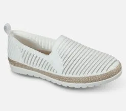 Skechers BOBS Flexpadrille 3.0 - Pastel Sky - Naiset - Mukavat ja kevyet espadrillot -Naisten kengät 428887 113245WHT 5