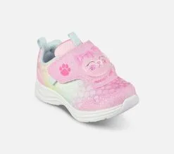 Skechers S-Lights: Glimmer Kicks - Skech Pets - Lasten kengät - Kirkkaat valot ja hauskat designit -Naisten kengät 443594 302698NPKMT 5
