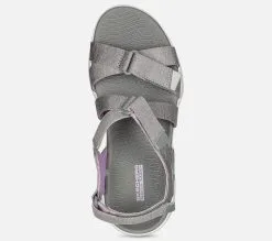 Skechers GO WALK 6 Sandal - Limitless - Naisten sandaalit - Mukavuus ja tyylikkyys 10 Skechers GO WALK 6 Sandal - Limitless - Naisten sandaalit - Mukavuus ja tyylikkyys -Naisten kengät 445476 140650GRY 3