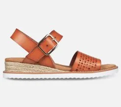 Skechers BOBS Desert Kiss - Sunny Flair - Naisten sandaalit - Mukavat ja tyylikkäät kesäkengät