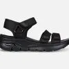 Skechers Arch Fit - Fresh Bloom - Naisten sandaalit - Mukavuus ja tyylikkyys -Naisten kengät 448496 119305BBK 1